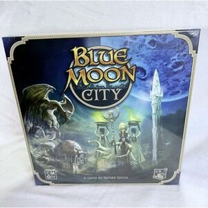 Blue Moon City Board Game CMON Reiner Knizia Strategy Fantasy NEW FACTORY SEALED